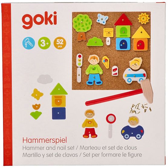 Goki korková zatloukací hra Město