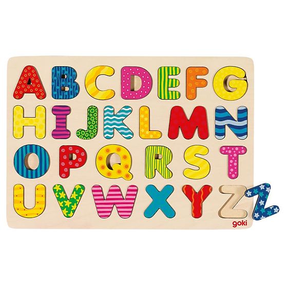Goki Puzzle ABC skládačka abeceda - velká písmena