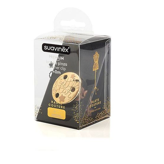 Gold Klip na šidítko  - Suavinex