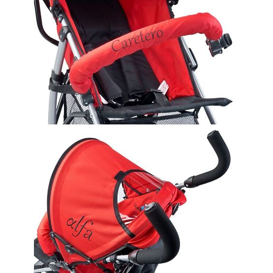 Golfový kočárek CARETERO Alfa black 2016 Černá