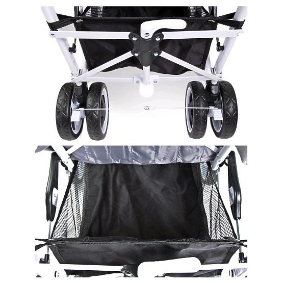 Golfový kočárek CARETERO Spacer 2017 grey Šedá