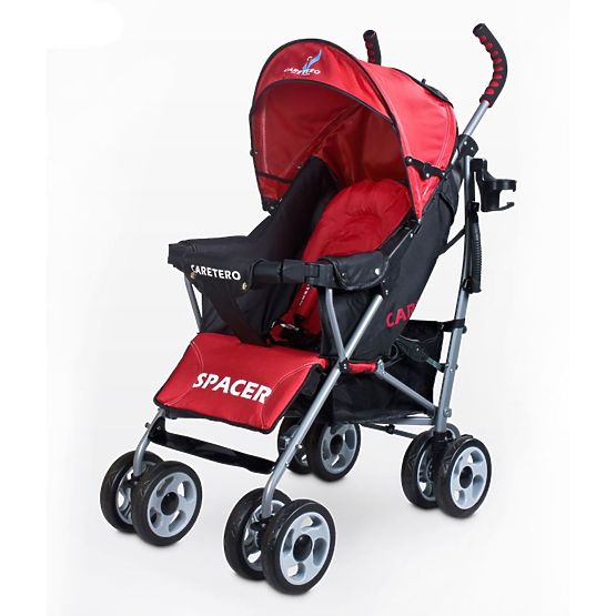 Golfový kočárek CARETERO Spacer Classic red Červená