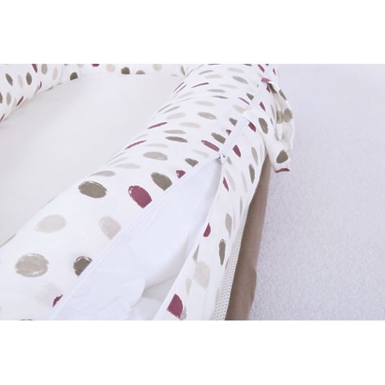 Hnízdečko Dots DeLUX 90x50 cm