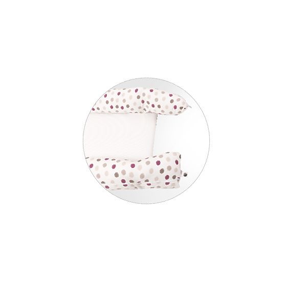 Hnízdečko Dots DeLUX 90x50 cm