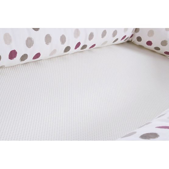 Hnízdečko Dots DeLUX 90x50 cm