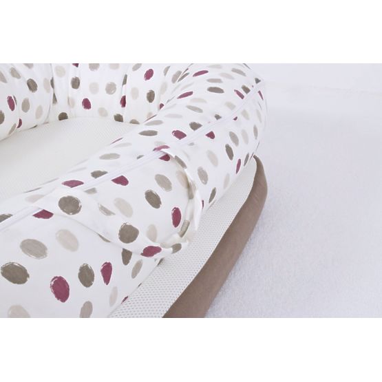 Hnízdečko Dots DeLUX 90x50 cm