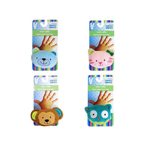 Honey Bunny Chrastítko na zápěstí