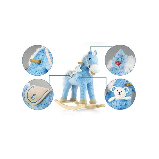 Houpací koník Milly Mally Pony fialový Fialová