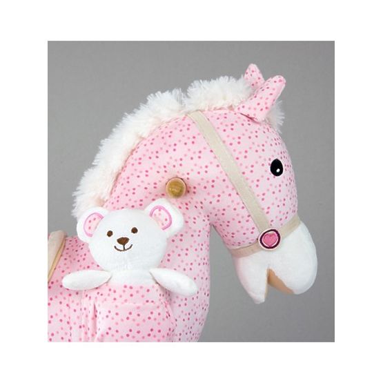 Houpací koník Milly Mally Pony Gray Dot Béžová