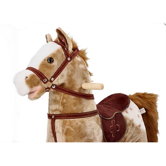 Houpací kůň Mustang s kolečky