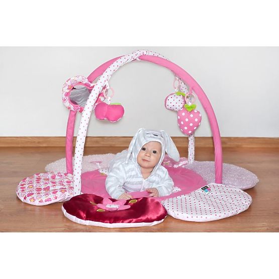 Hrací deka PlayTo kytička Růžová