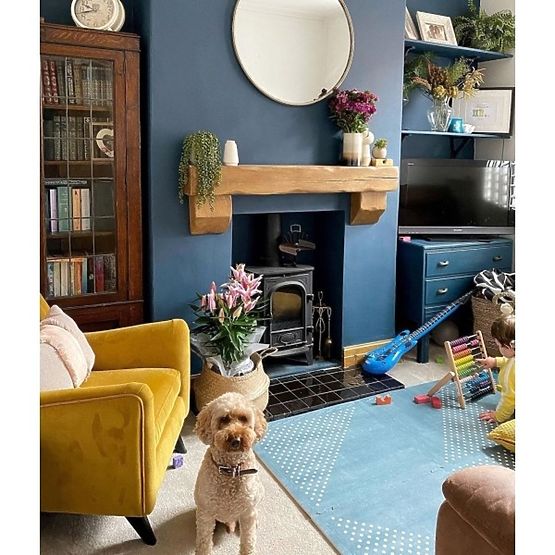 Hrací podložka TODDLEKIND 120 x 180 cm - Marine