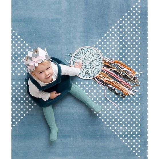 Hrací podložka TODDLEKIND 120 x 180 cm - Marine