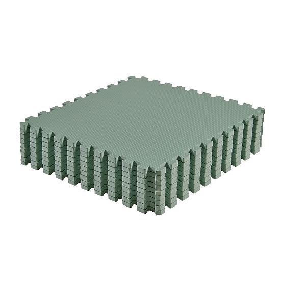 Hrací podložka TODDLEKIND 130 x 130 cm - Moss