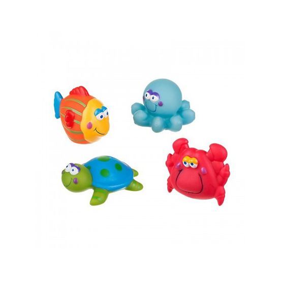 Hračka do koupele Akuku mořský svět Multicolor