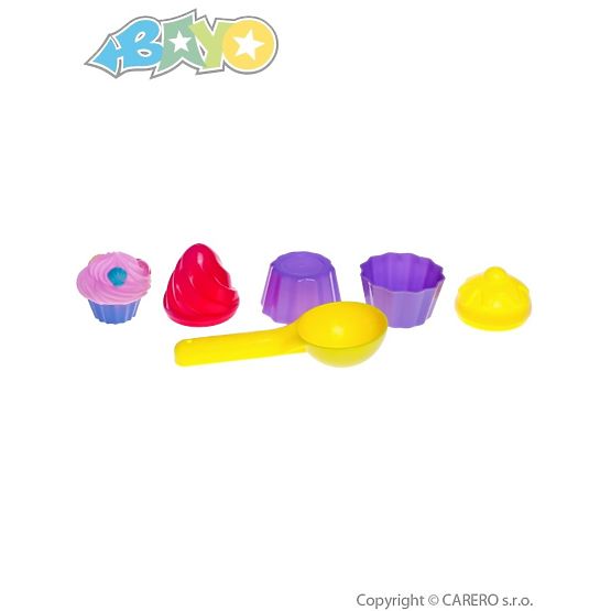 Hračky na písek Bayo zmrzlina 5 ks Dle obrázku