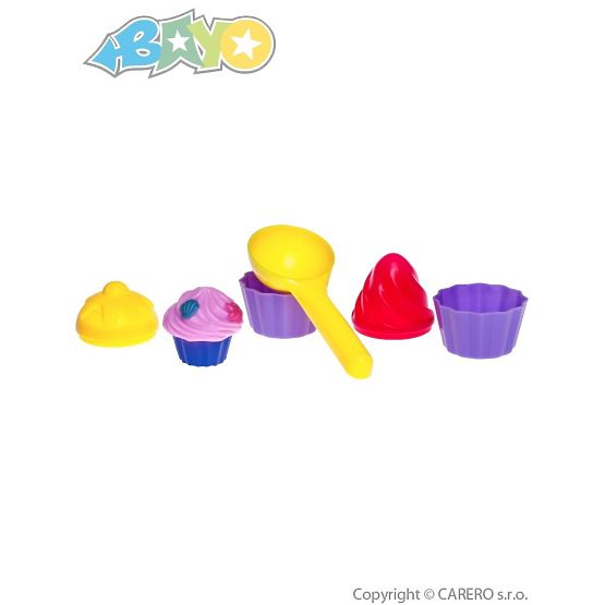 Hračky na písek Bayo zmrzlina 5 ks Dle obrázku