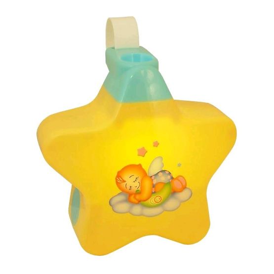 Hudební projektor Baby Mix yellow Žlutá