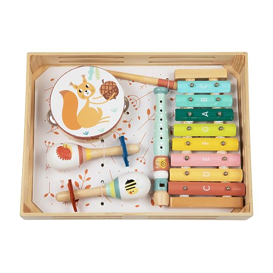 Hudební set - lesní zvířátka