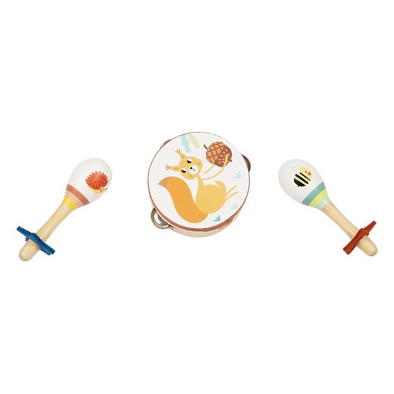 Hudební set - lesní zvířátka