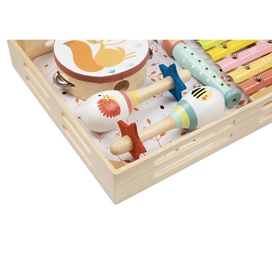 Hudební set - lesní zvířátka