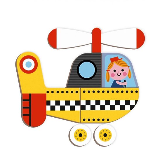 Janod Magnetibook Dopravní prostředky