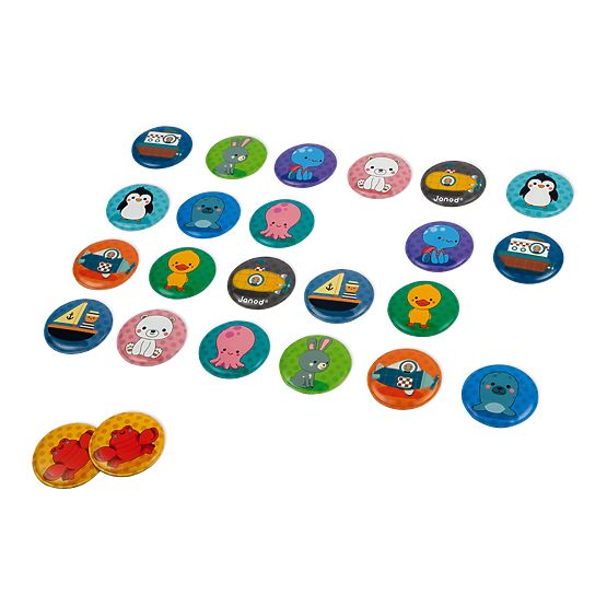 Janod Obrázkové pexeso do vany 24 ks