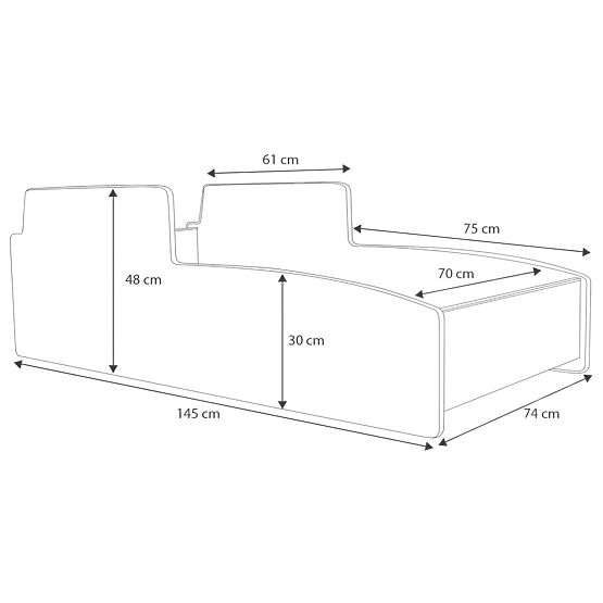 Jednolůžko Traktor žlutý 140x70 s matrací