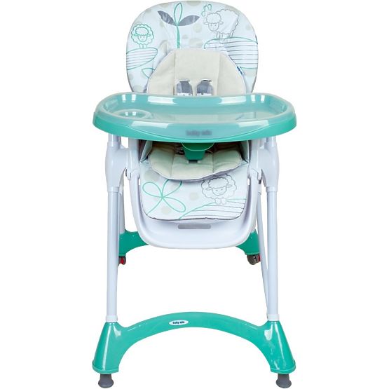 Jídelní židlička Baby Mix mint Zelená