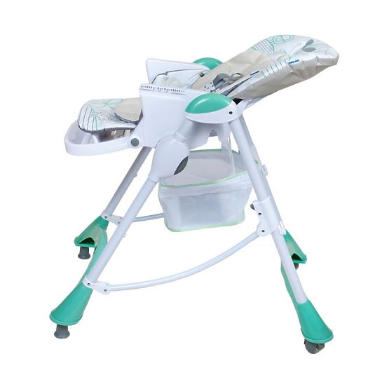 Jídelní židlička Baby Mix mint Zelená