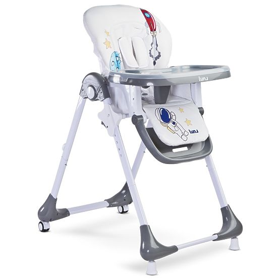 Jídelní židlička CARETERO Luna navy Modrá