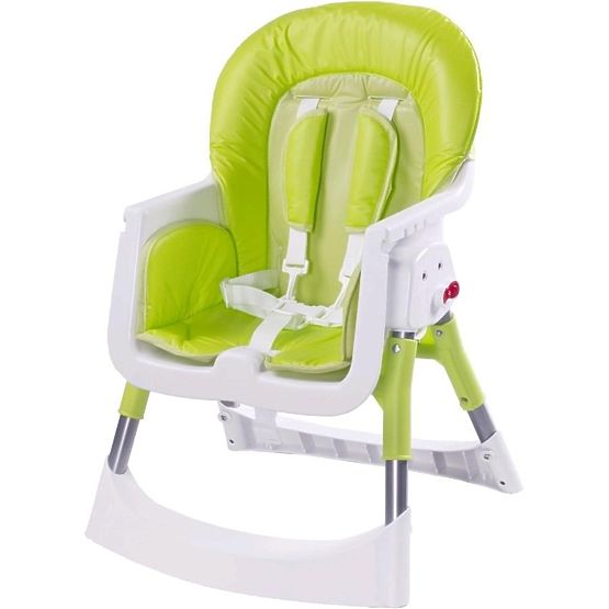 Jídelní židlička CARETERO Pop green Zelená