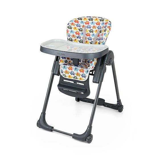 Jídelní židlička Milly Mally Milano Elephant Multicolor