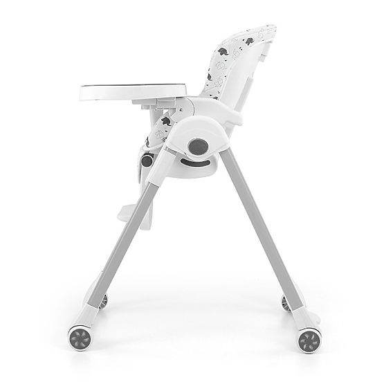Jídelní židlička Milly Mally Milano Jumbo Bílá
