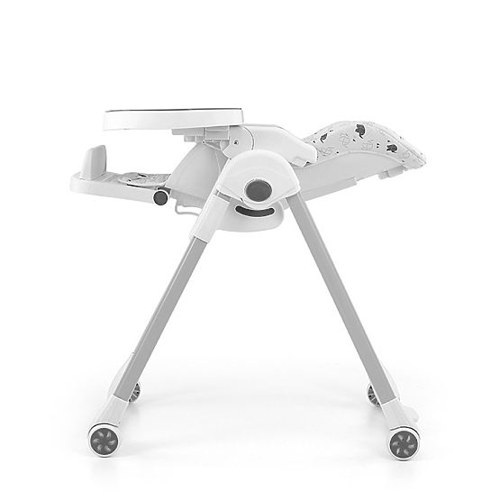 Jídelní židlička Milly Mally Milano Jumbo Bílá