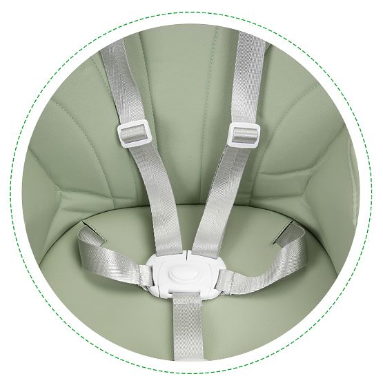 Jídelní židlička Prima 2v1 - šedá