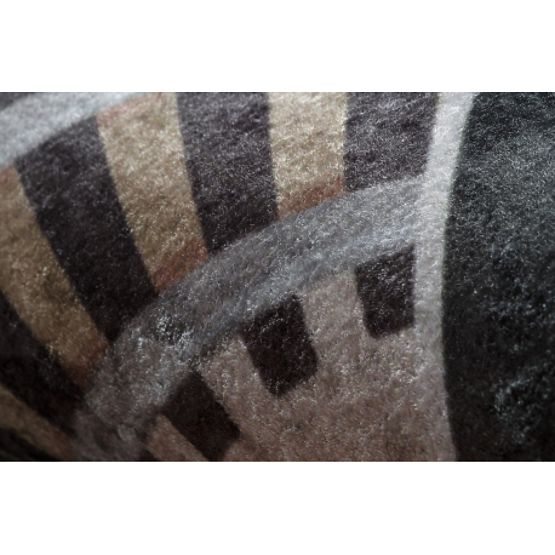 JUNIOR 51986.803 mycí kobereček Koleje, lokomotiva pro děti protiskluz - šedá