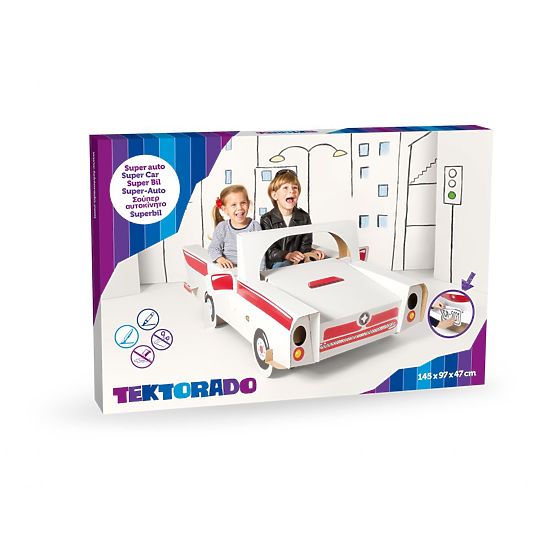 Kartonový kabriolet Speedy