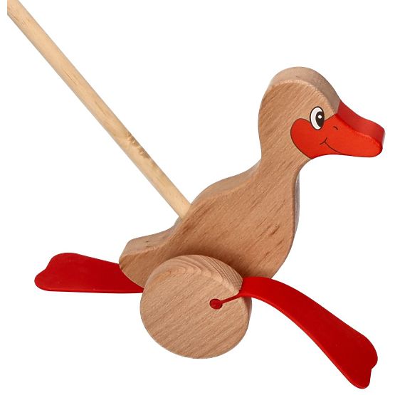 Kačer - hračka na tlačení