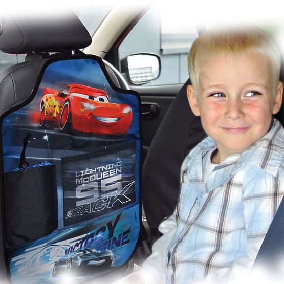 Kapsář do auta Disney Cars 2 40x60 cm Černá