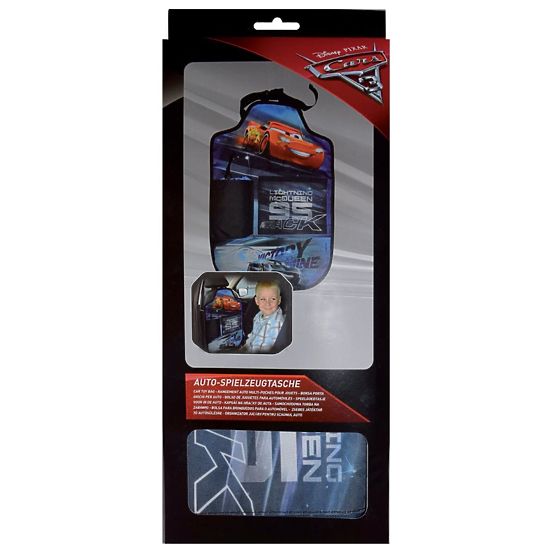 Kapsář do auta Disney Cars 2 40x60 cm Černá