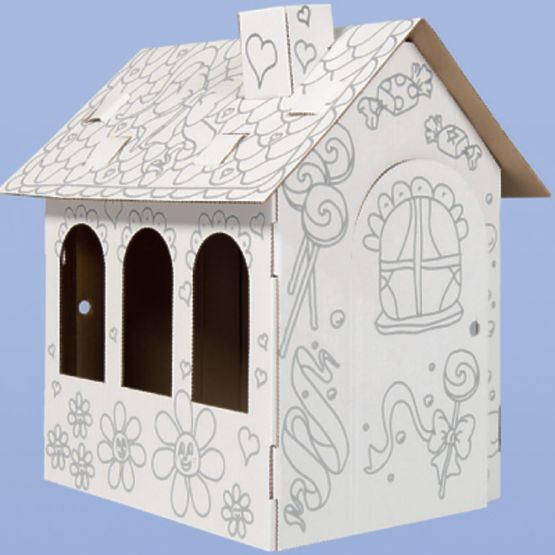 Kartonový domeček MINI