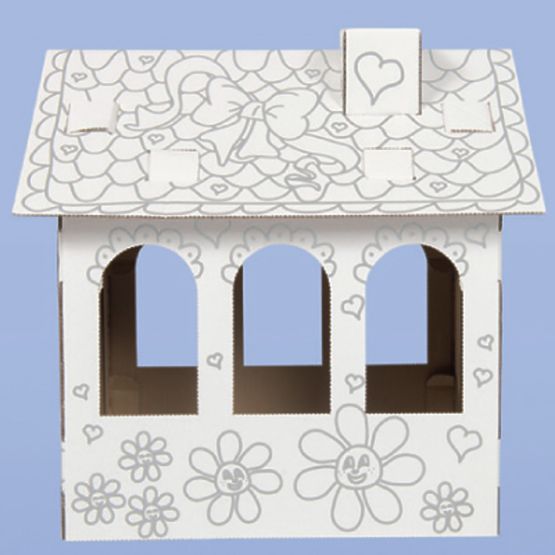Kartonový domeček MINI