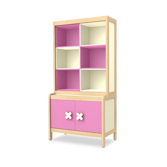 Knihovna, police Simple