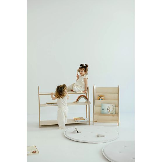 Knihovna SLIM S - přírodní