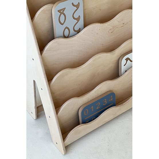 Knihovna WAVE M - přírodní