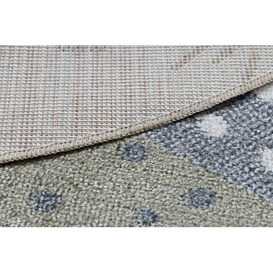 Koberec BONO 8275 kruh Lama, krémová / světle šedá