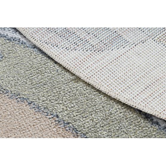 Koberec BONO 8288 kruh Prostor, planety krémová / antracit