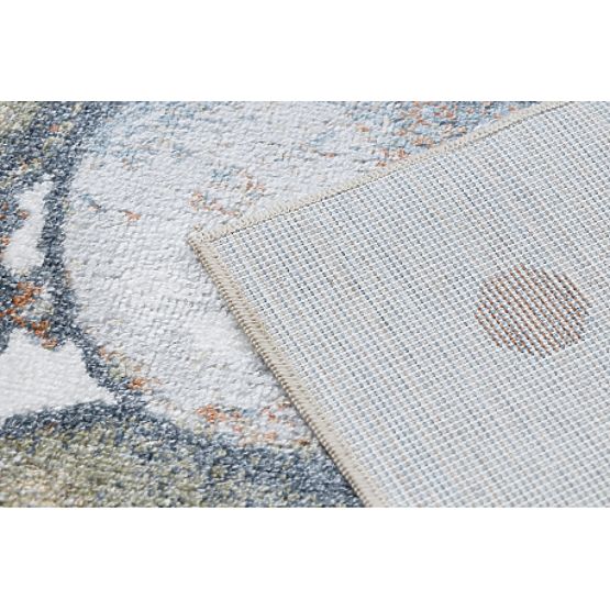 Koberec BONO 9614 Medvěd, balónky smetana / světle šedá