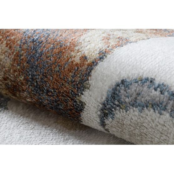 Koberec BONO 9614 Medvěd, balónky smetana / světle šedá